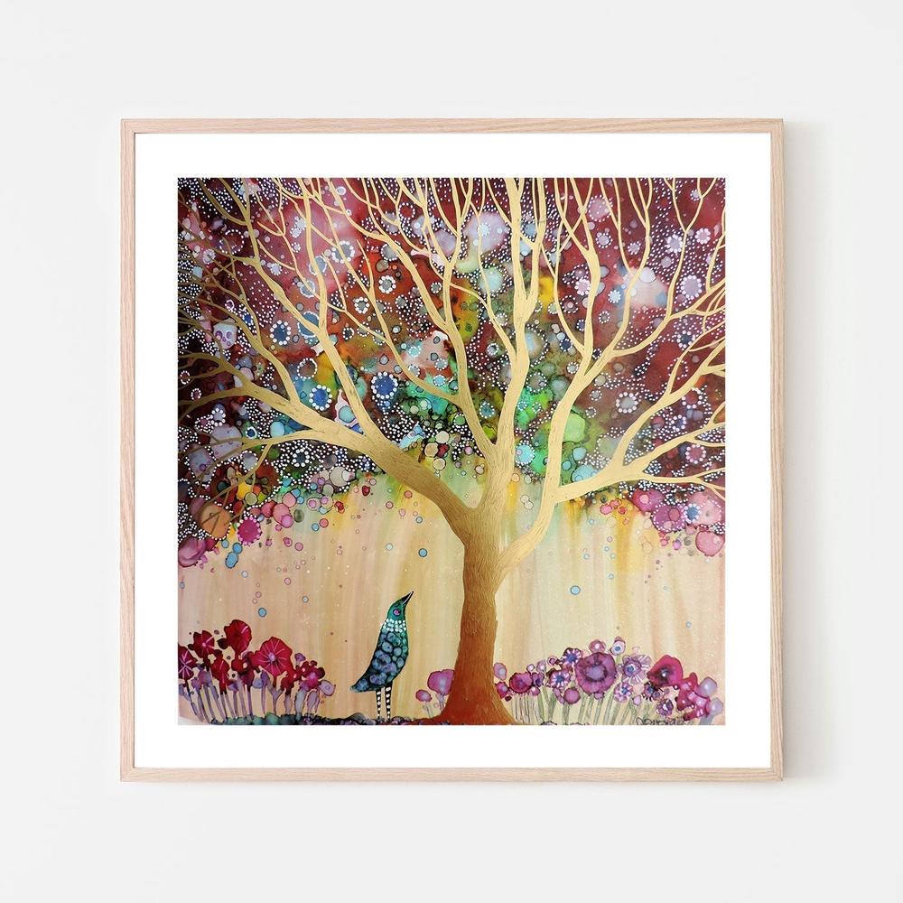 wall-art-print-canvas-poster-framed-I Am Strength-by-Sylvie Demers-Gioia Wall Art