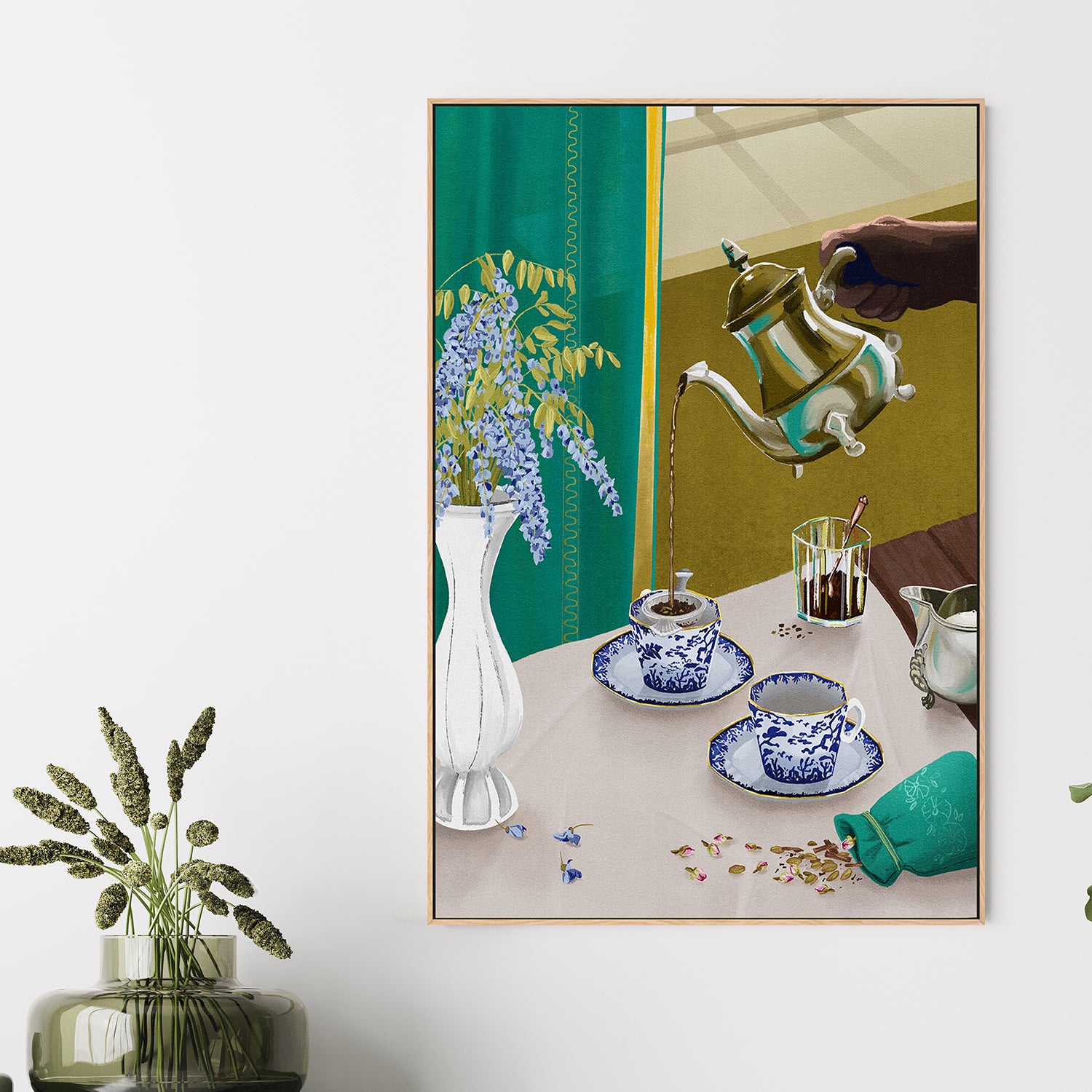 wall-art-print-canvas-poster-framed-I Despise English Tea-2