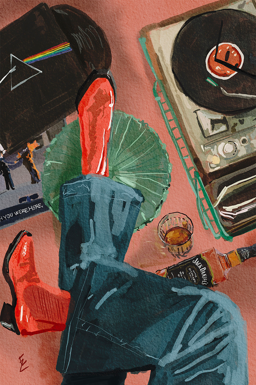 wall-art-print-canvas-poster-framed-I Wish You Were Here , By Ekaterina Zagorska-1