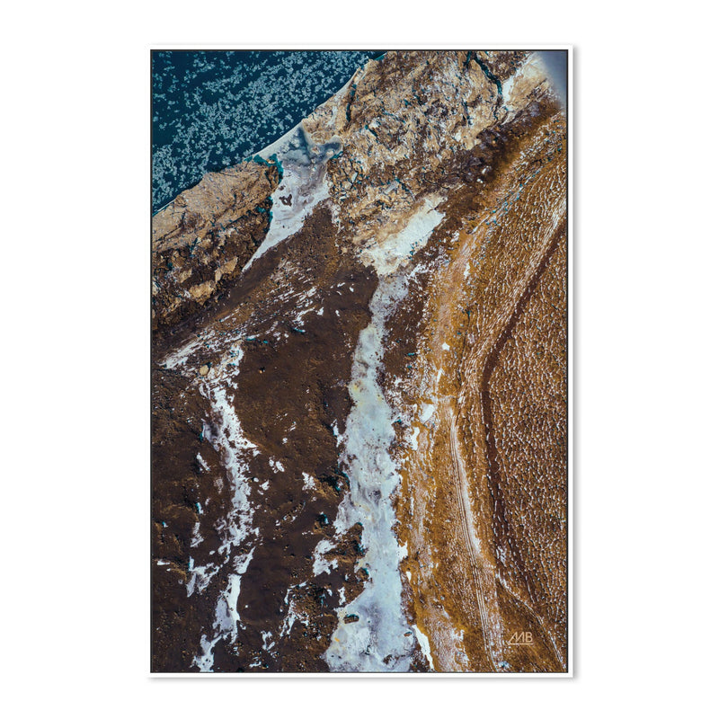 wall-art-print-canvas-poster-framed-Iceland From Above, Style B , By Max Blakesberg Studios-5