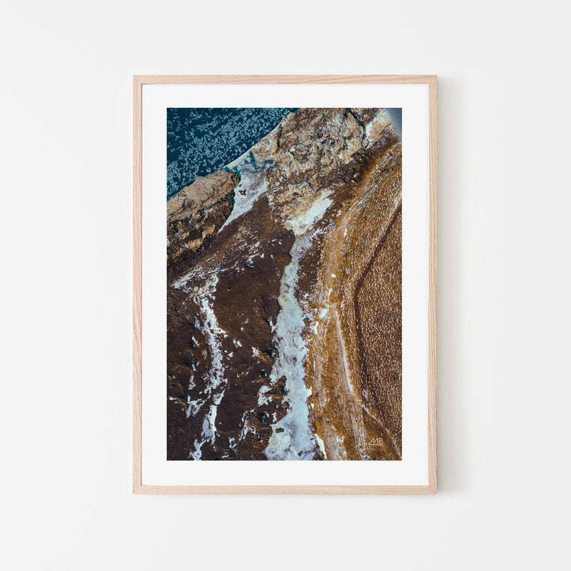 wall-art-print-canvas-poster-framed-Iceland From Above, Style B , By Max Blakesberg Studios-6