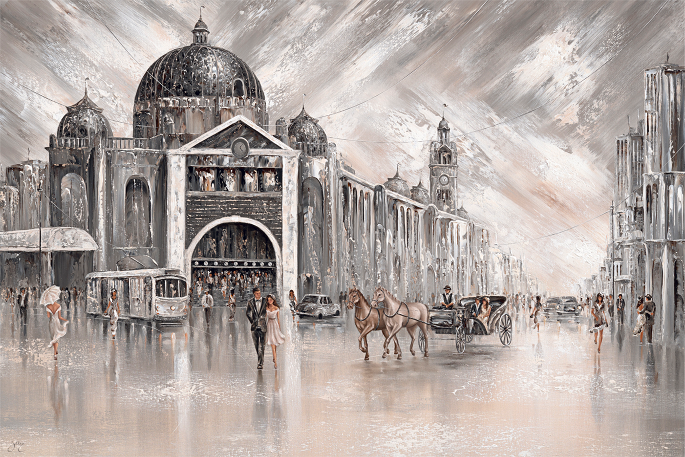 wall-art-print-canvas-poster-framed-Iconic, Vintage Flinders , By Isabella Karolewicz-1