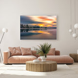 wall-art-print-canvas-poster-framed-Icy Lake , By Christian Lindsten-GIOIA-WALL-ART