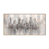 wall-art-print-canvas-poster-framed-Illusions, New York Skyline , By Isabella Karolewicz-4