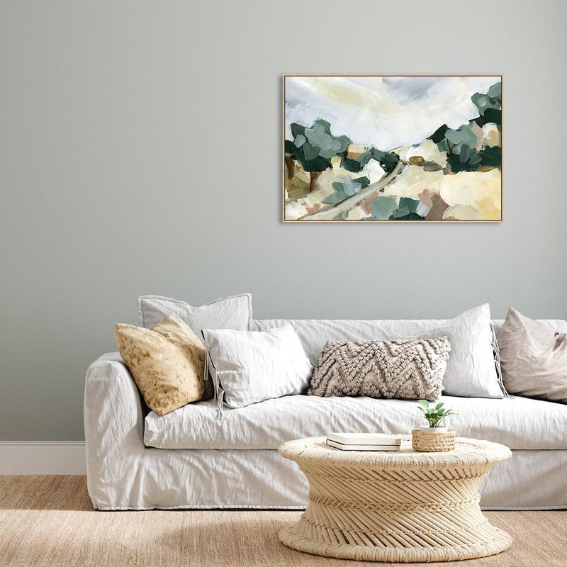 wall-art-print-canvas-poster-framed-Illustrated Land, Style C-by-Emily Wood-Gioia Wall Art