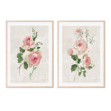 wall-art-print-canvas-poster-framed-Impressionist Garden Neutral, Style A & Style B, Set of 2 , By Danhui Nai-GIOIA-WALL-ART