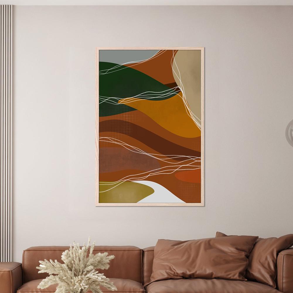 wall-art-print-canvas-poster-framed-In between tones, Style B-7