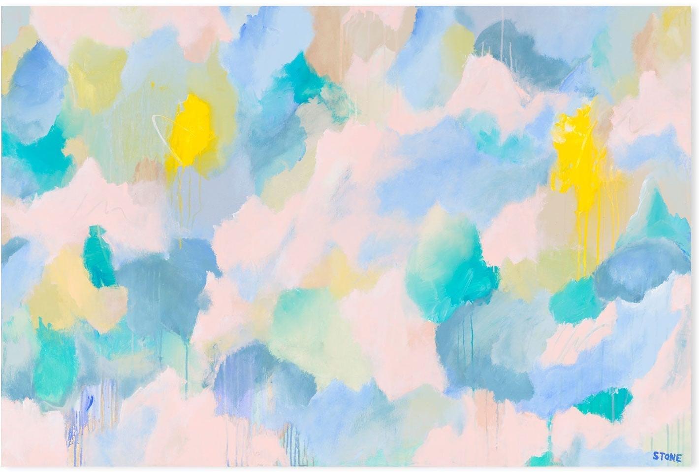 wall-art-print-canvas-poster-framed-In The Clouds , By Belinda Stone-GIOIA-WALL-ART
