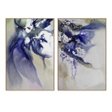 wall-art-print-canvas-poster-framed-Indigo Rhapsody, Style A & B, Set Of 2 , By Petra Meikle-4