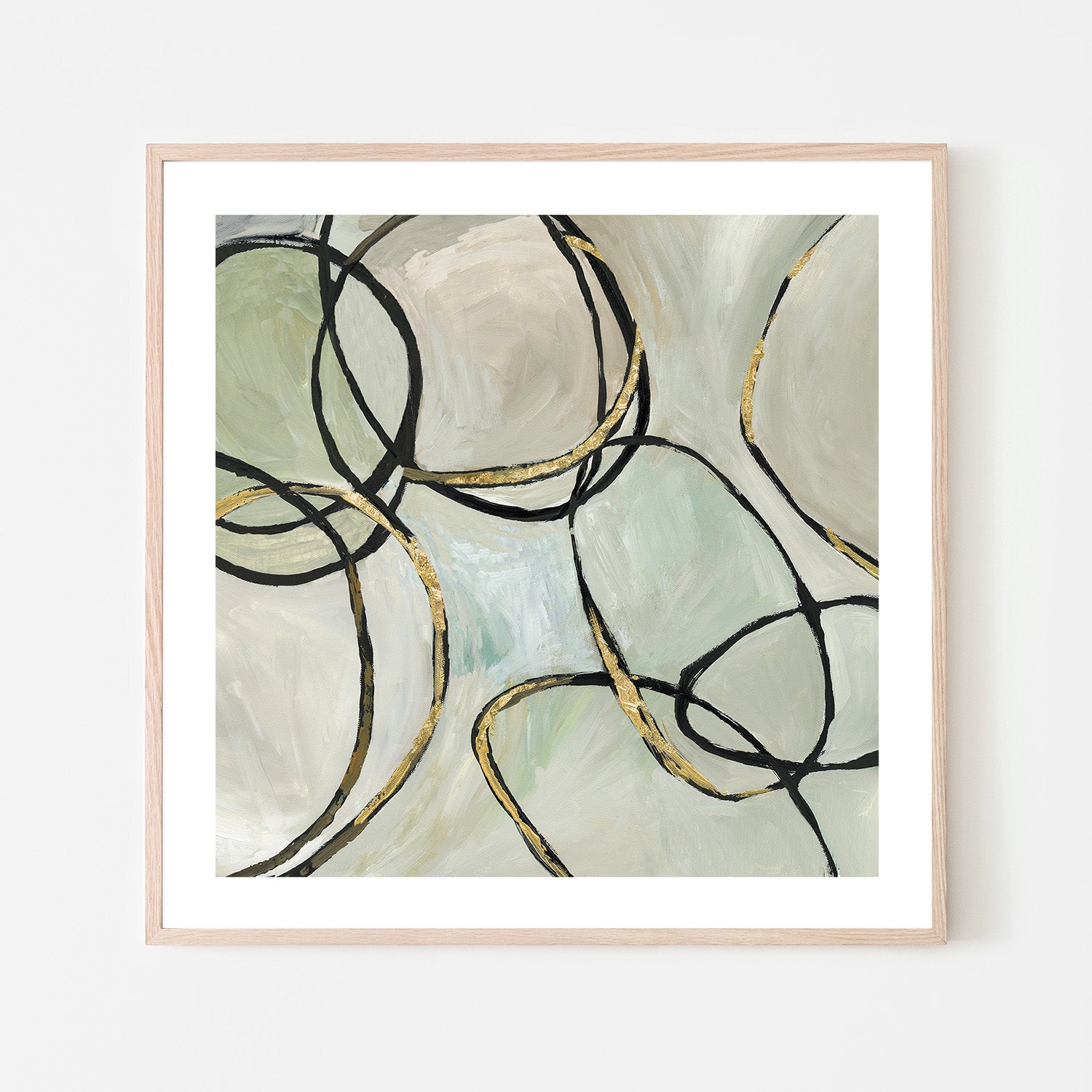 wall-art-print-canvas-poster-framed-Infinity Rings, Style A-6