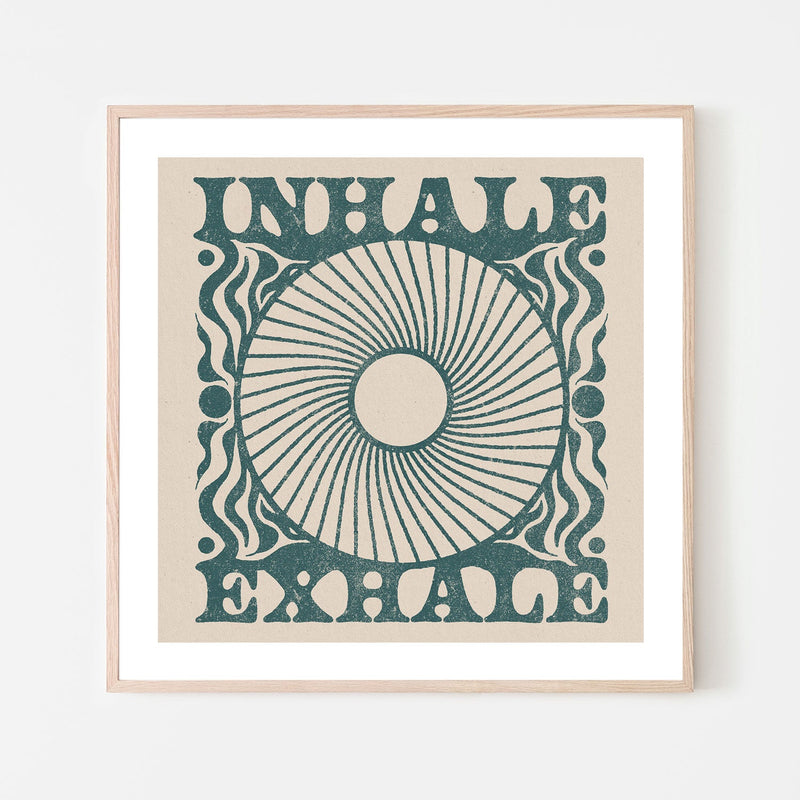wall-art-print-canvas-poster-framed-Inhale Exhale , By Cai & Jo-6