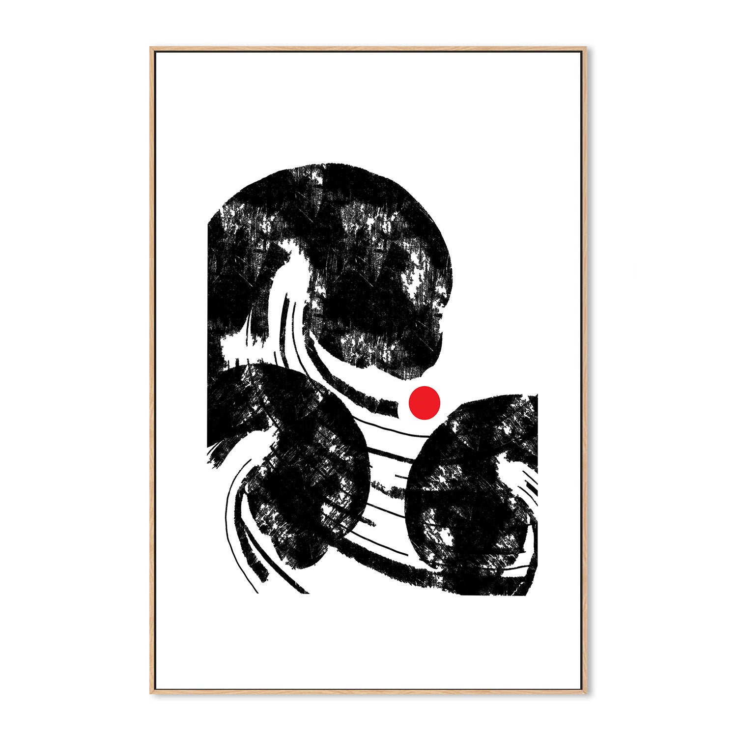 wall-art-print-canvas-poster-framed-Ink waves-4