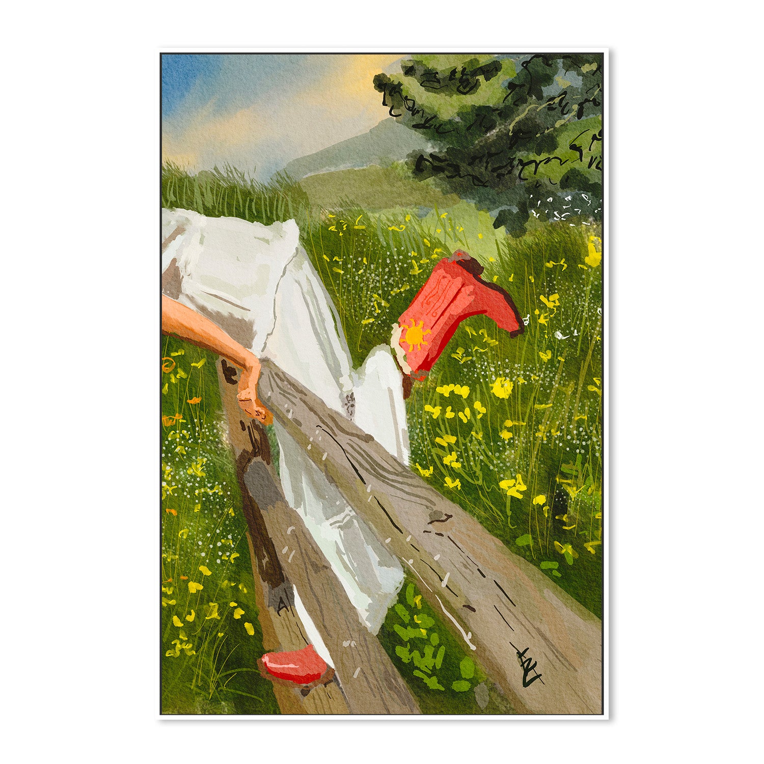 wall-art-print-canvas-poster-framed-Into the fields-5