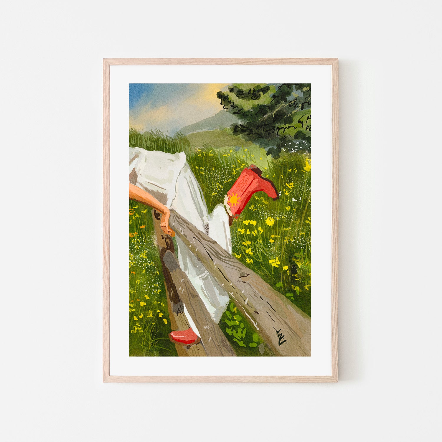 wall-art-print-canvas-poster-framed-Into the fields-6