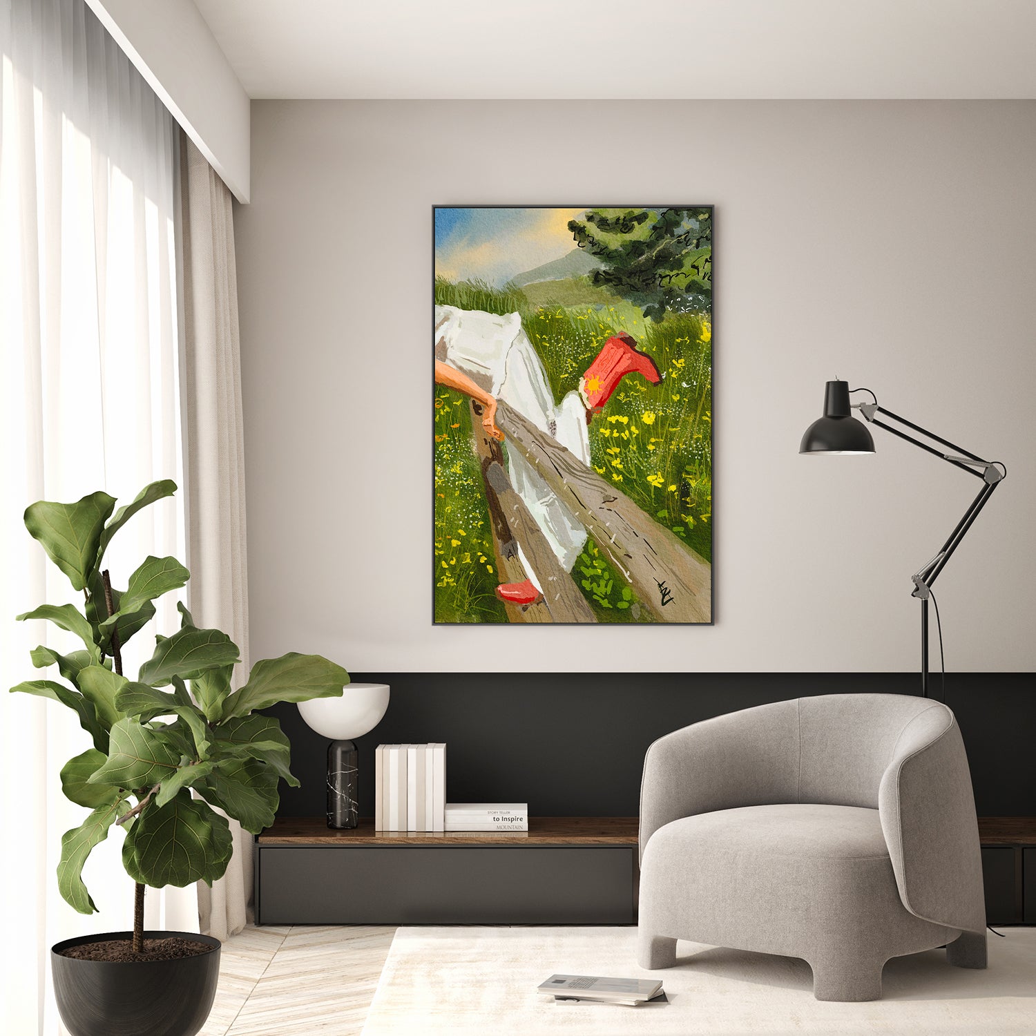 wall-art-print-canvas-poster-framed-Into the fields-7