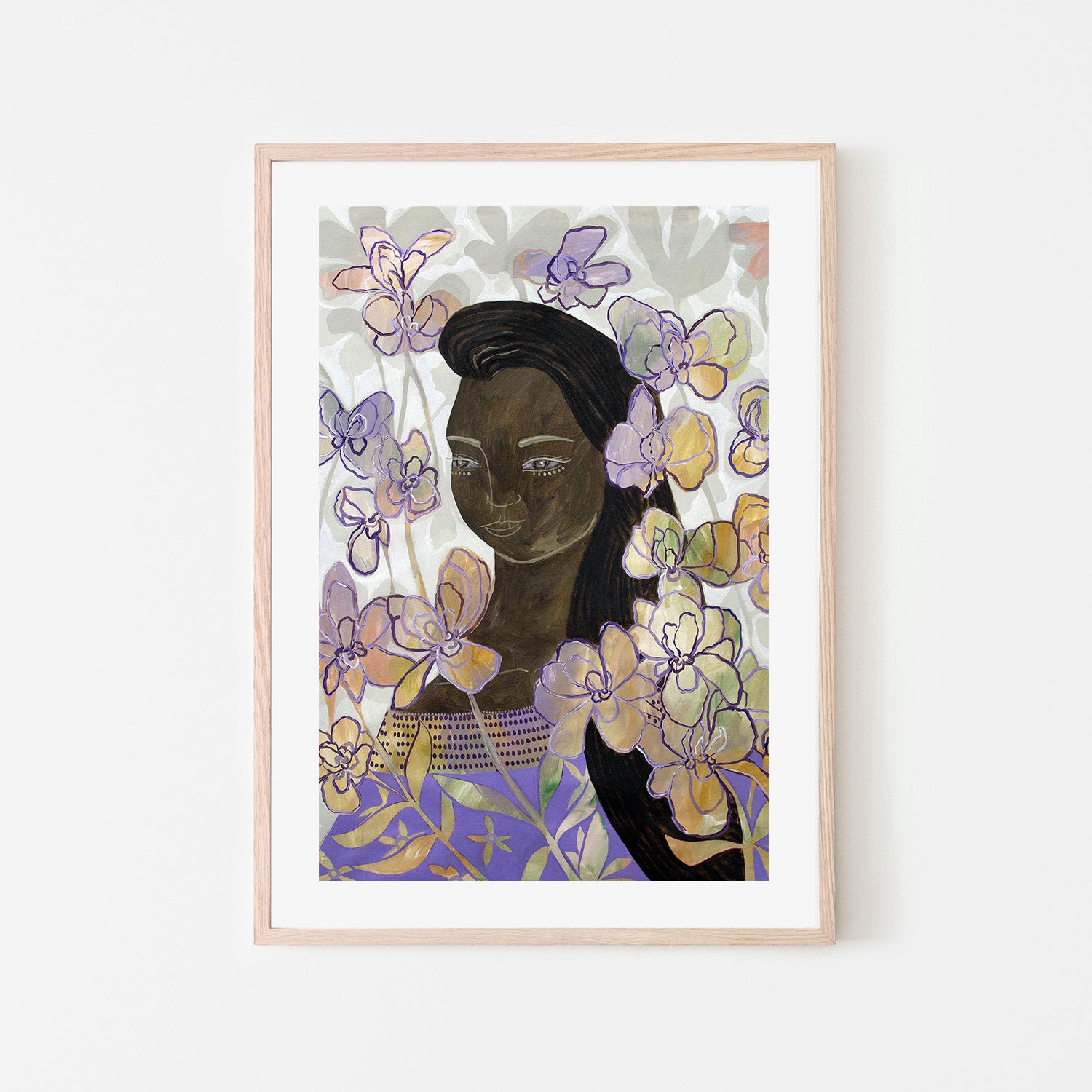 wall-art-print-canvas-poster-framed-Iris Mae , By Amanda Skye-6