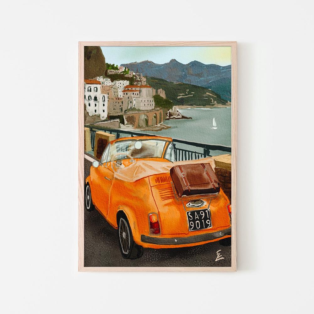 wall-art-print-canvas-poster-framed-Italian dream-6