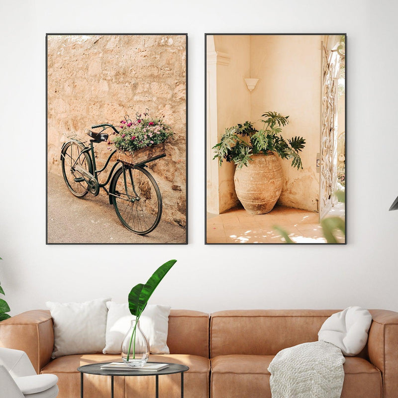 wall-art-print-canvas-poster-framed-Italy Street, Set Of 2-by-Jovani Demetrie-Gioia Wall Art