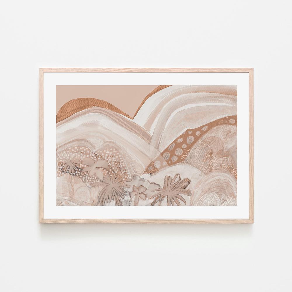 wall-art-print-canvas-poster-framed-Its Comes Naturally, Mocha Mousse , By Amanda Skye-6