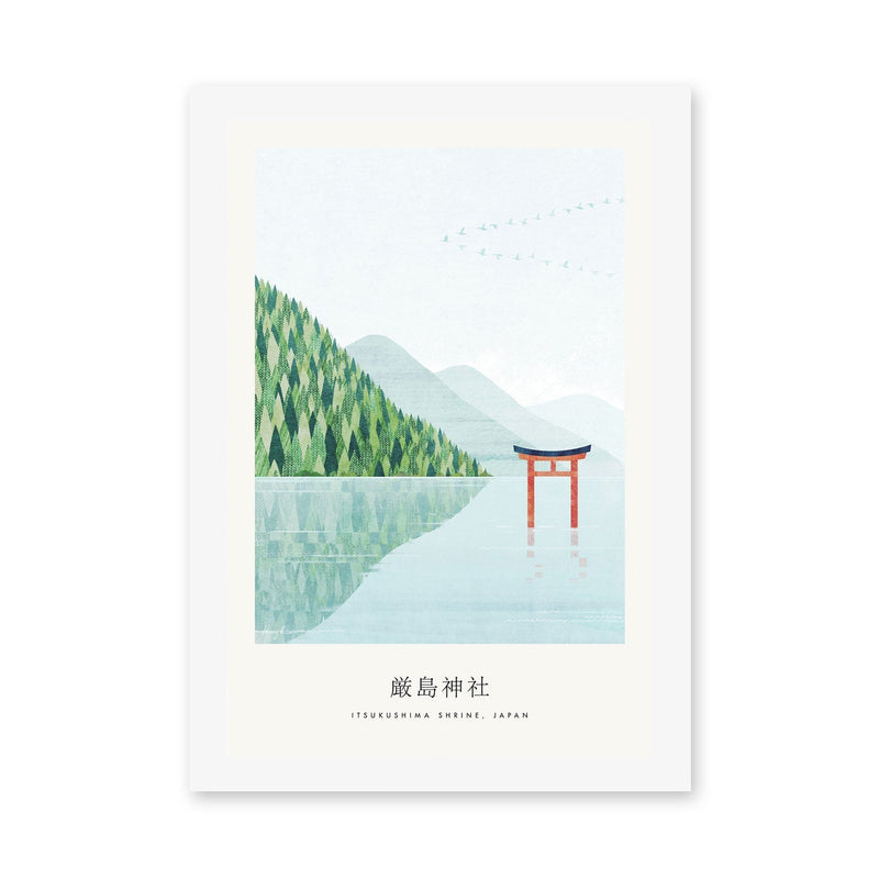 wall-art-print-canvas-poster-framed-Itsukushima Shrine, Japan , By Henry Rivers-GIOIA-WALL-ART