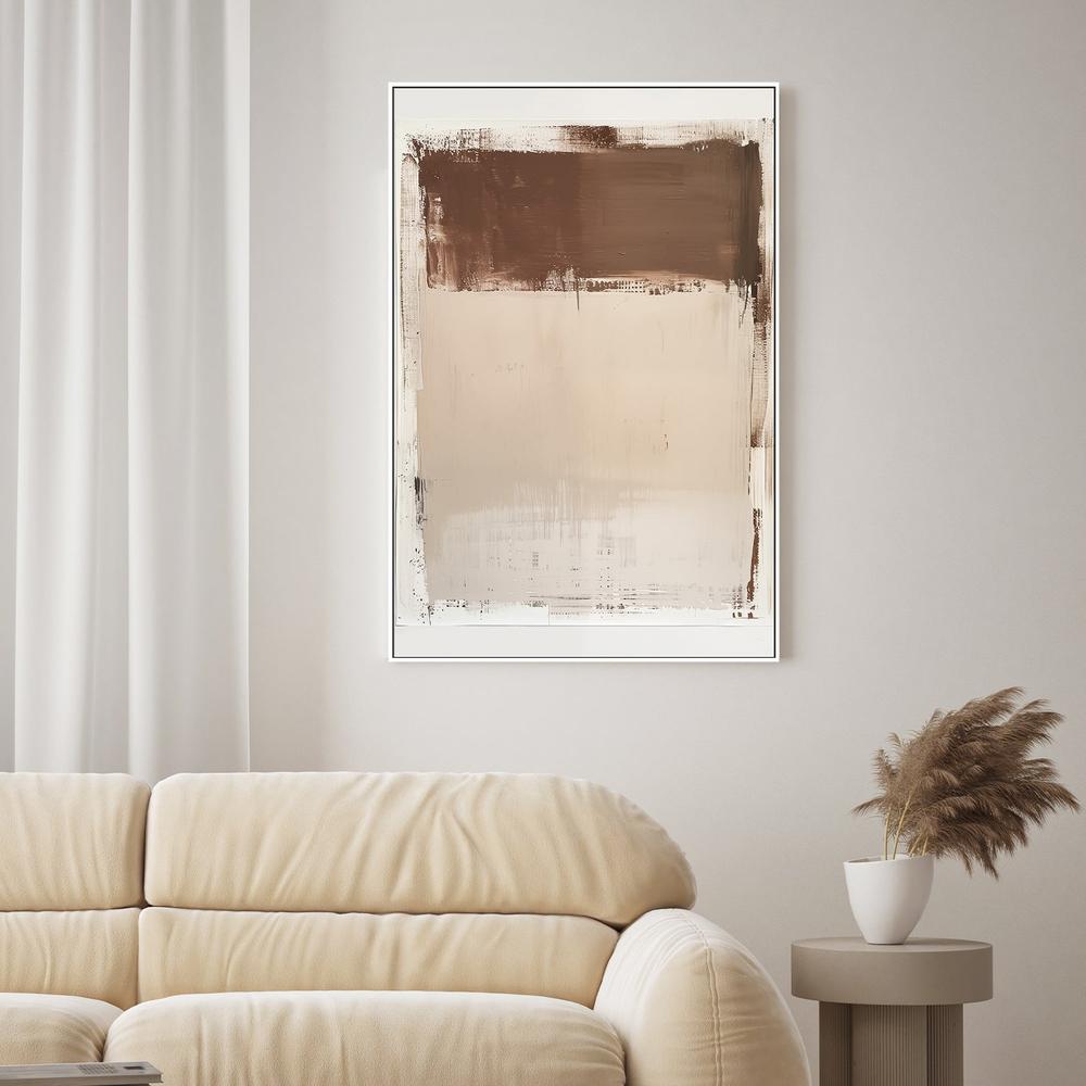 wall-art-print-canvas-poster-framed-IVORY AND BROWN-2