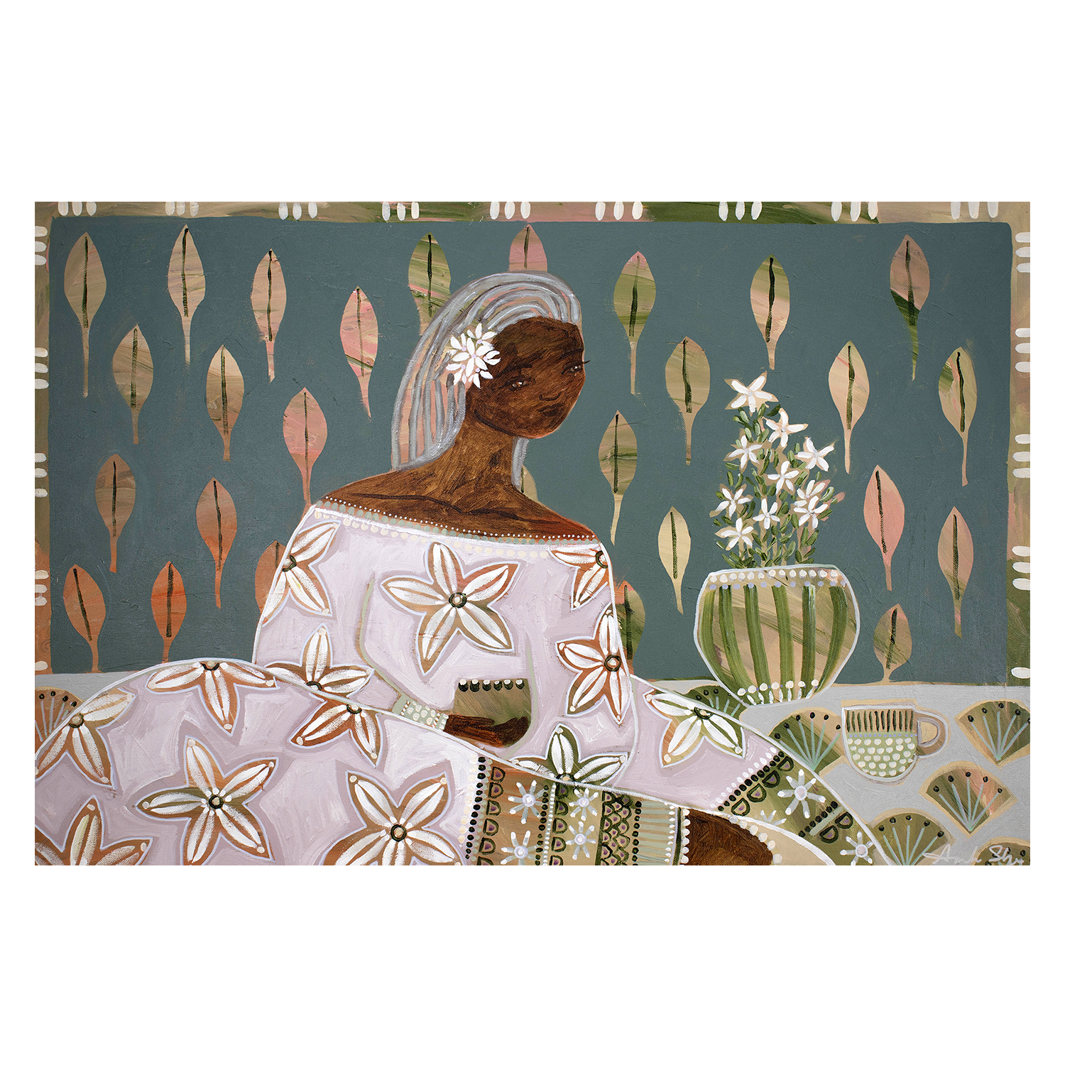 wall-art-print-canvas-poster-framed-Jacqui's Jasmin , By Amanda Skye-2