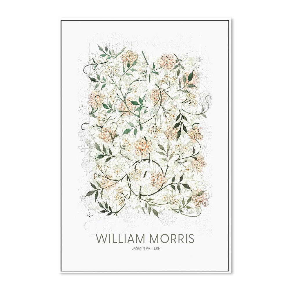wall-art-print-canvas-poster-framed-Jasmine , By William Morris-GIOIA-WALL-ART