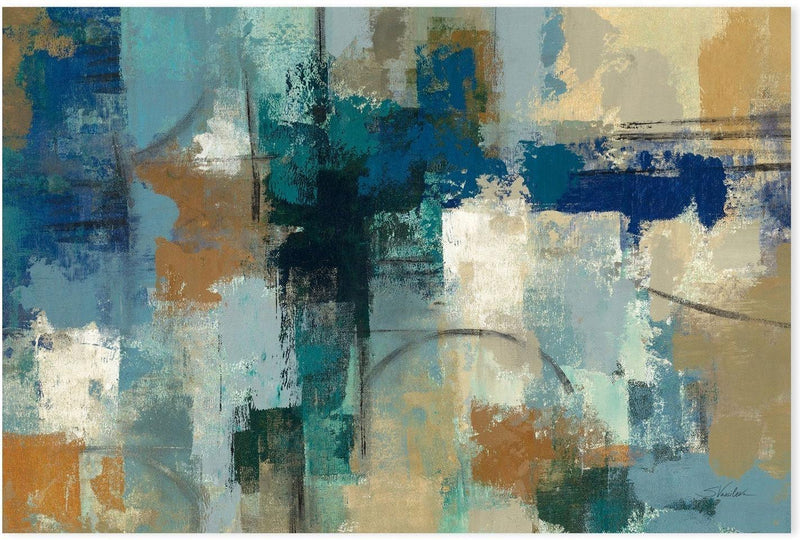 wall-art-print-canvas-poster-framed-Jasper Lagoon-by-Silvia Vassileva-Gioia Wall Art