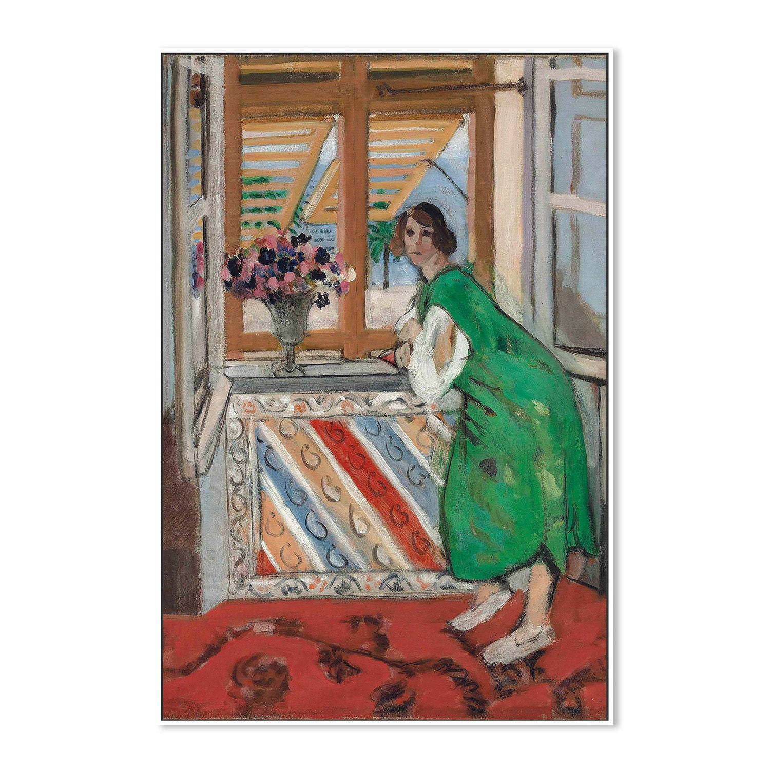 wall-art-print-canvas-poster-framed-Jeune Fille a La Mauresque Original 1939-5