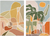 wall-art-print-canvas-poster-framed-Jonni, Monstera, Set Of 2-by-Junia Kall-Gioia Wall Art