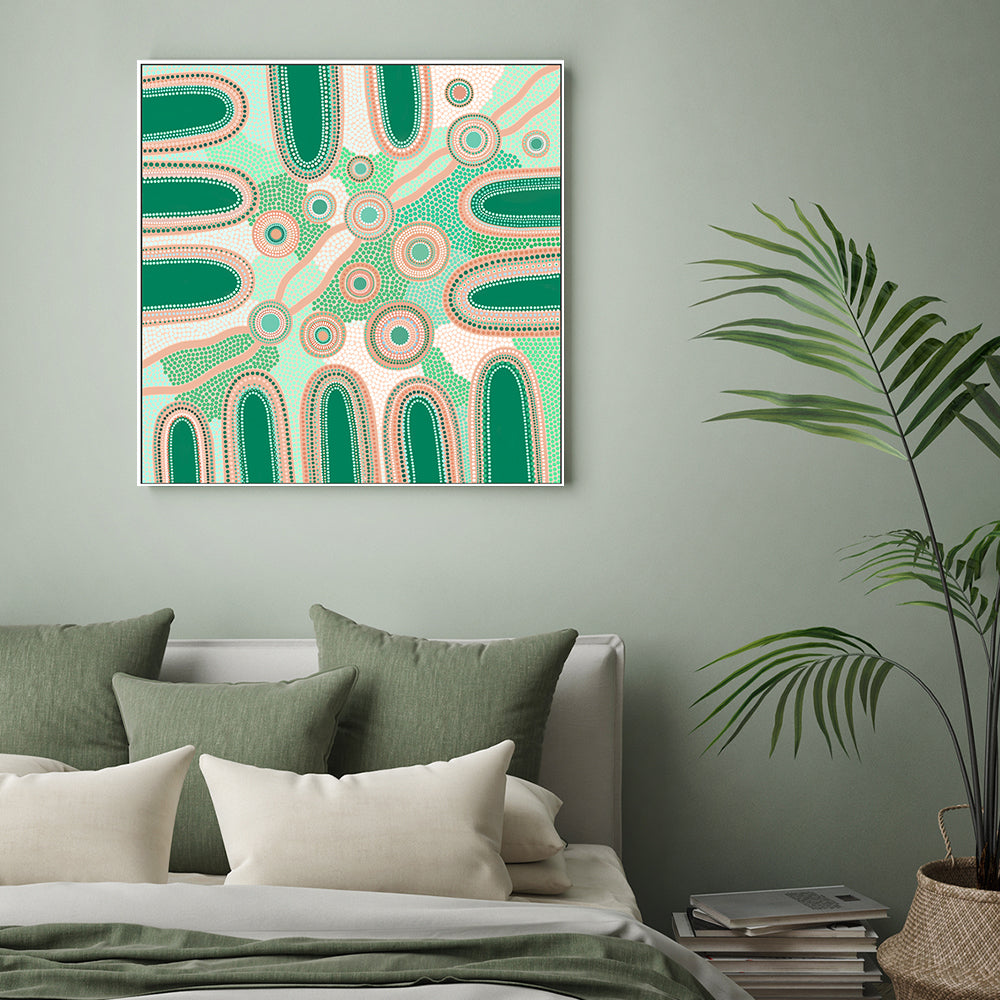 wall-art-print-canvas-poster-framed-Journey through the mountains, Style C-by-Sherri Cummins-Gioia Wall Art