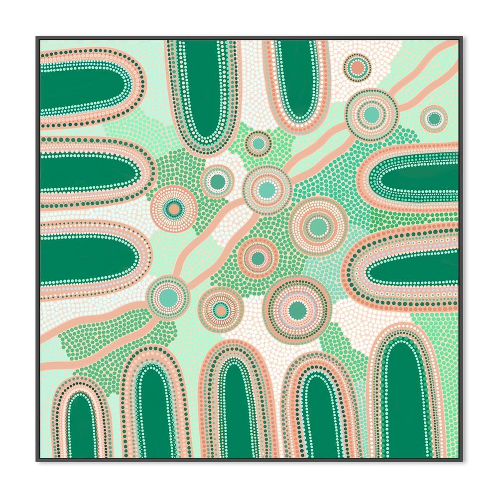 wall-art-print-canvas-poster-framed-Journey through the mountains, Style C-by-Sherri Cummins-Gioia Wall Art