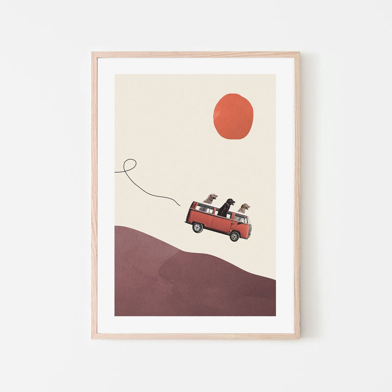 wall-art-print-canvas-poster-framed-Joy Ride-GIOIA-WALL-ART
