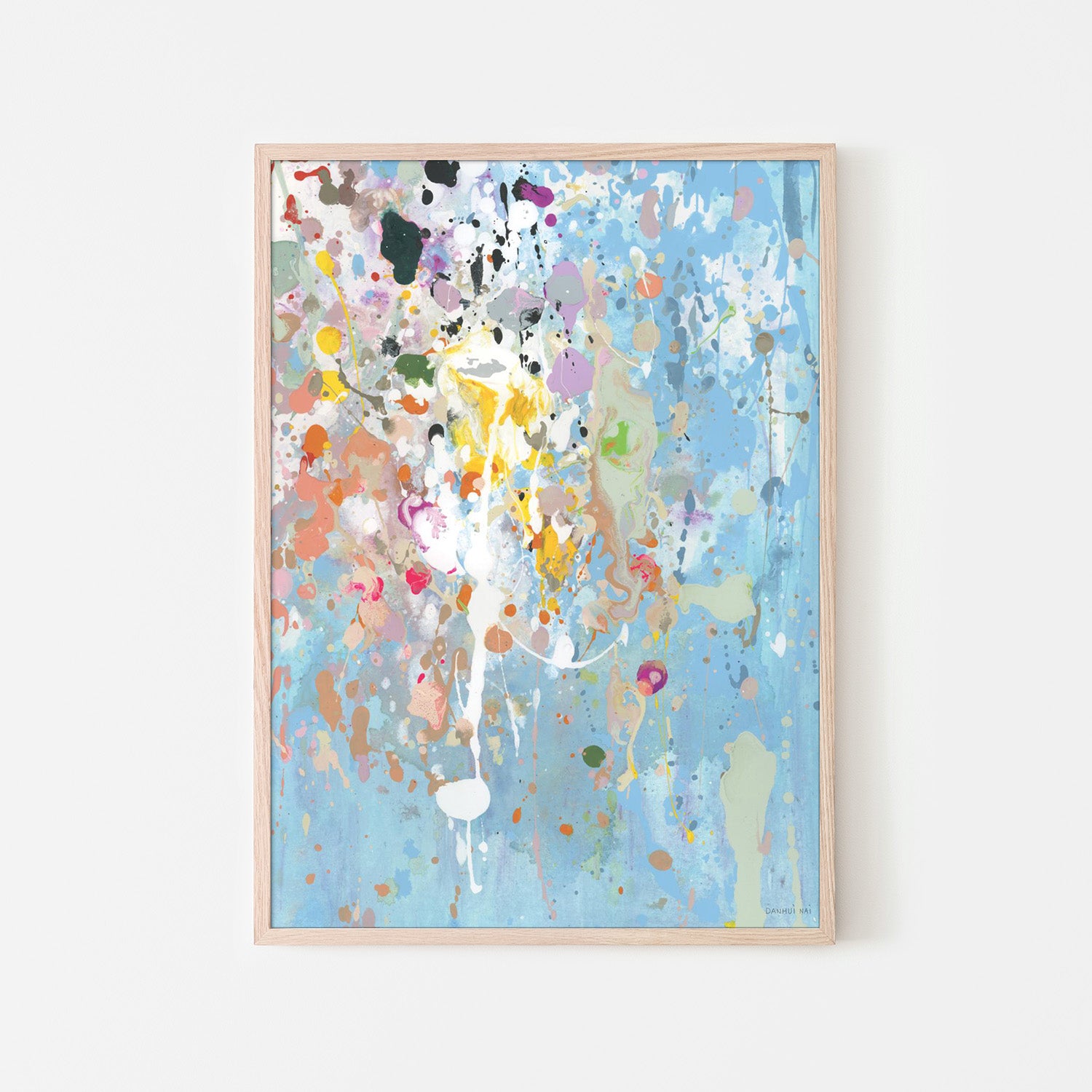 wall-art-print-canvas-poster-framed-Joyful Splatter-5