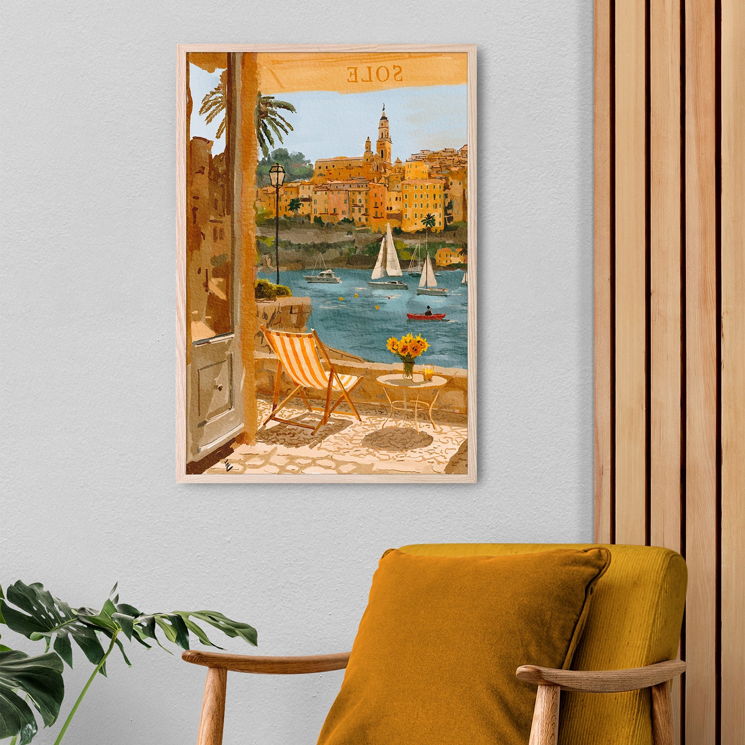 wall-art-print-canvas-poster-framed-July in menton-8