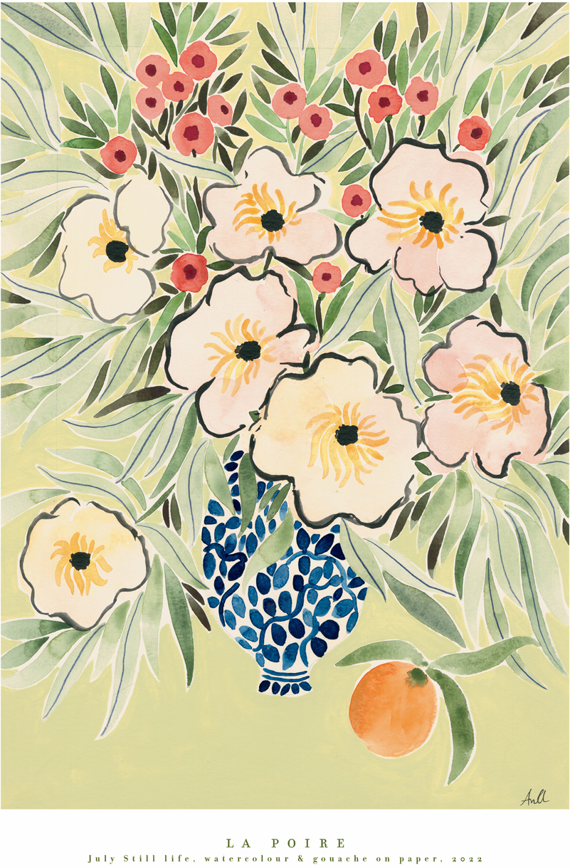 wall-art-print-canvas-poster-framed-July Still life , By La Poire-GIOIA-WALL-ART