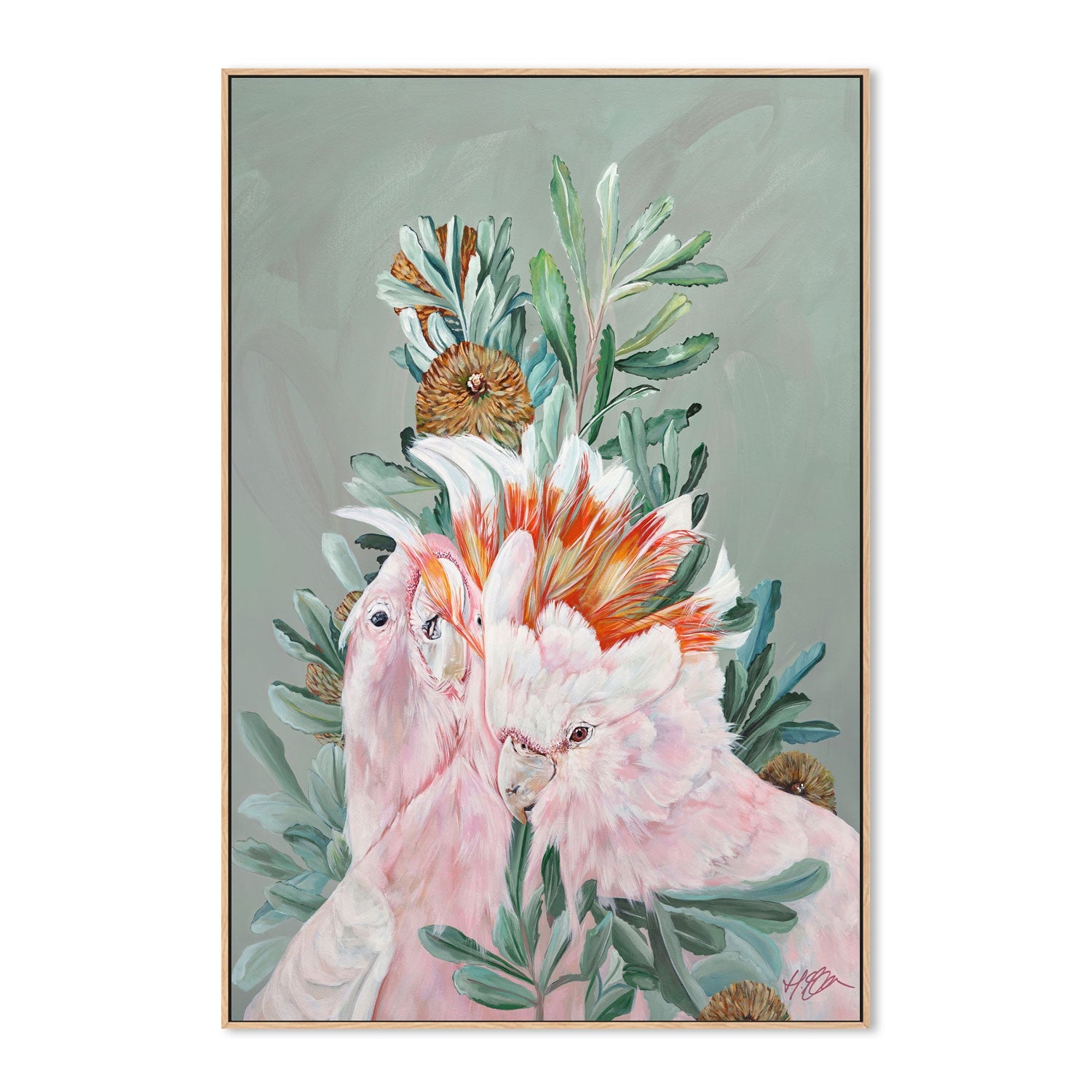 wall-art-print-canvas-poster-framed-Junipers Garden , By Heylie Morris-4