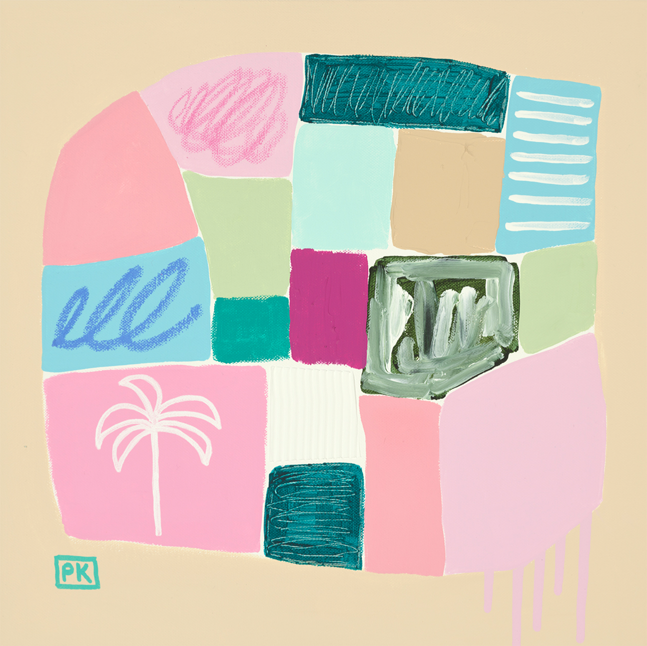 wall-art-print-canvas-poster-framed-Just Beachy , By Poppy Key-1