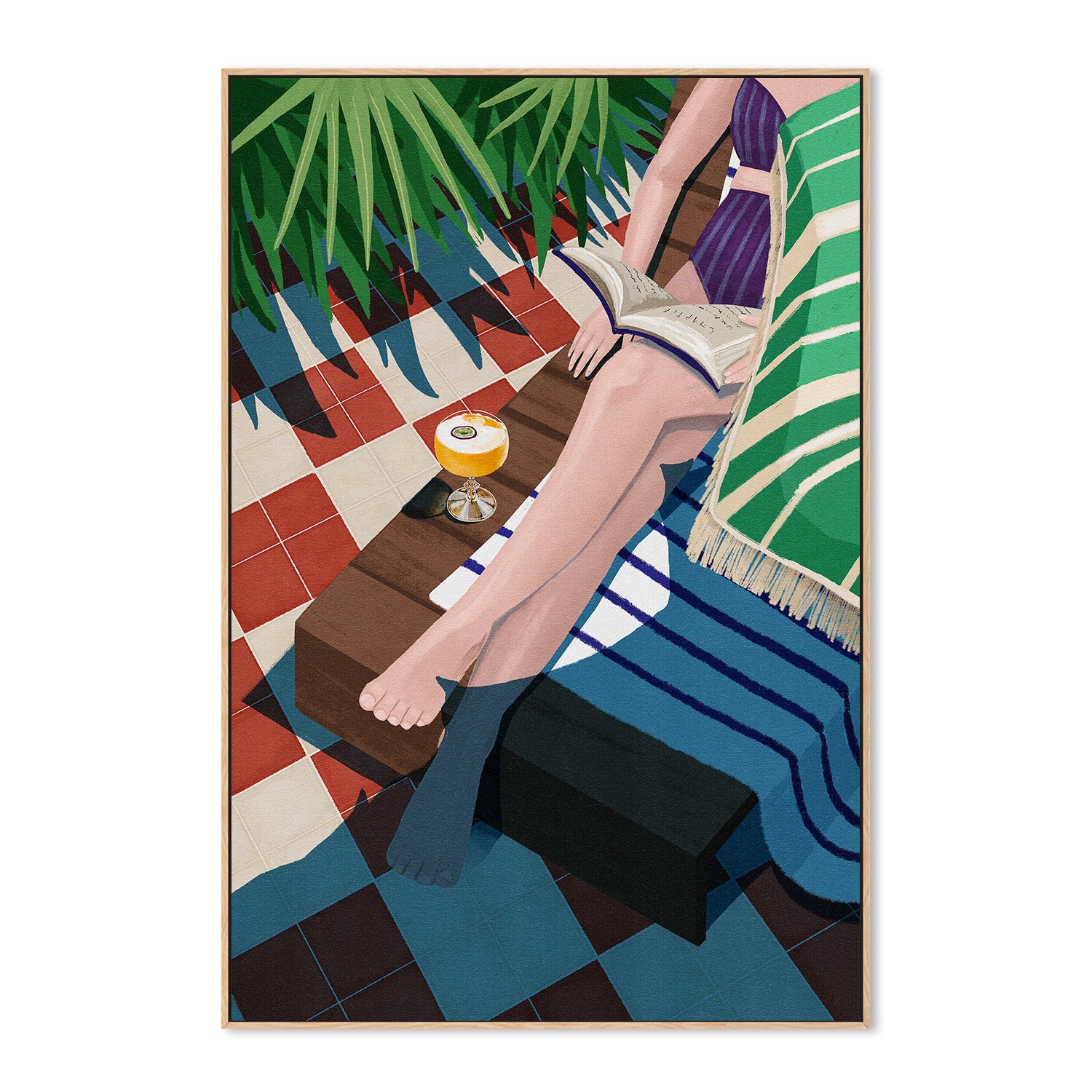 wall-art-print-canvas-poster-framed-Just one more chapter-4