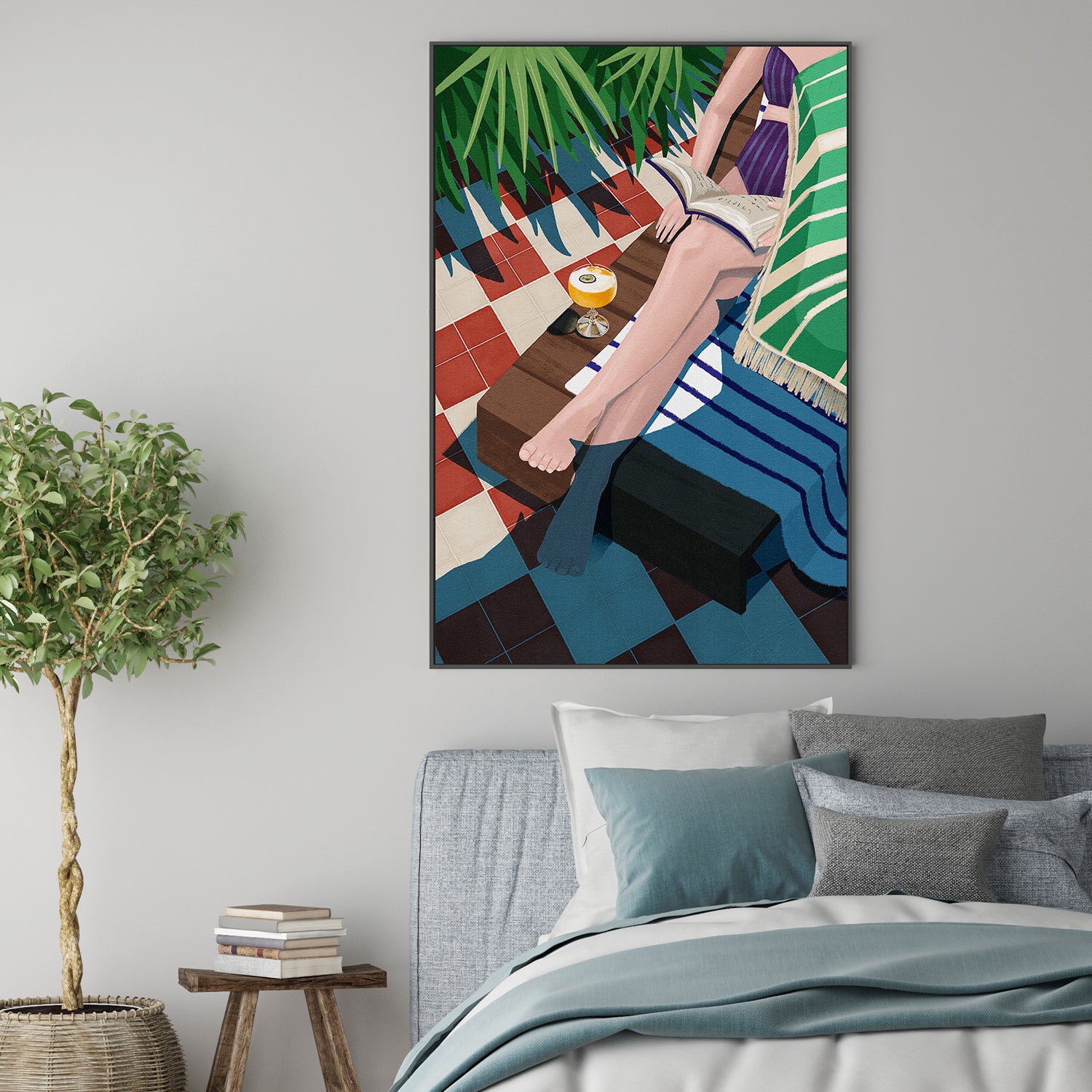 wall-art-print-canvas-poster-framed-Just one more chapter-7