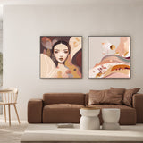 wall-art-print-canvas-poster-framed-Kaori And Letitia, Set Of 2 , By Bella Eve-GIOIA-WALL-ART
