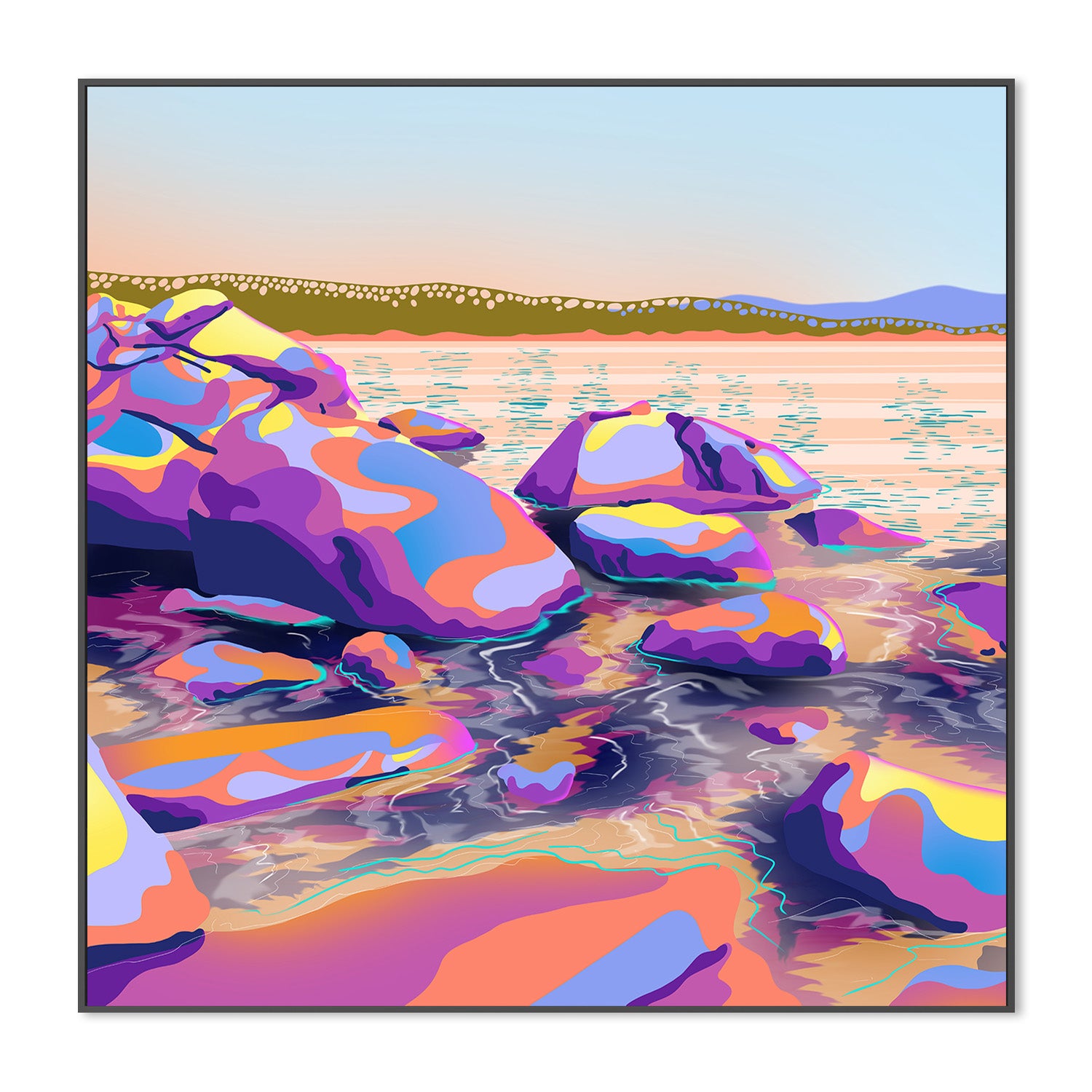 wall-art-print-canvas-poster-framed-Kelp , By Unratio-3