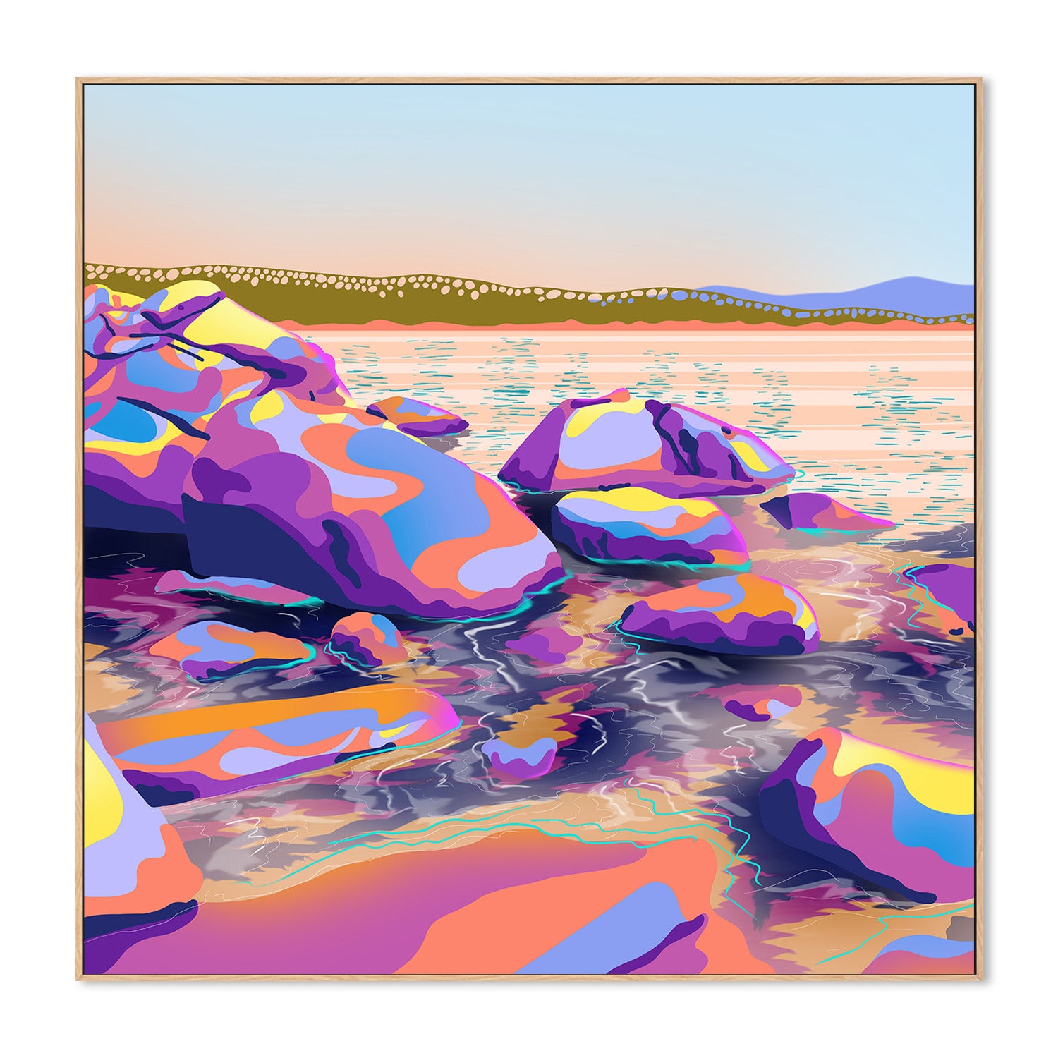 wall-art-print-canvas-poster-framed-Kelp , By Unratio-4