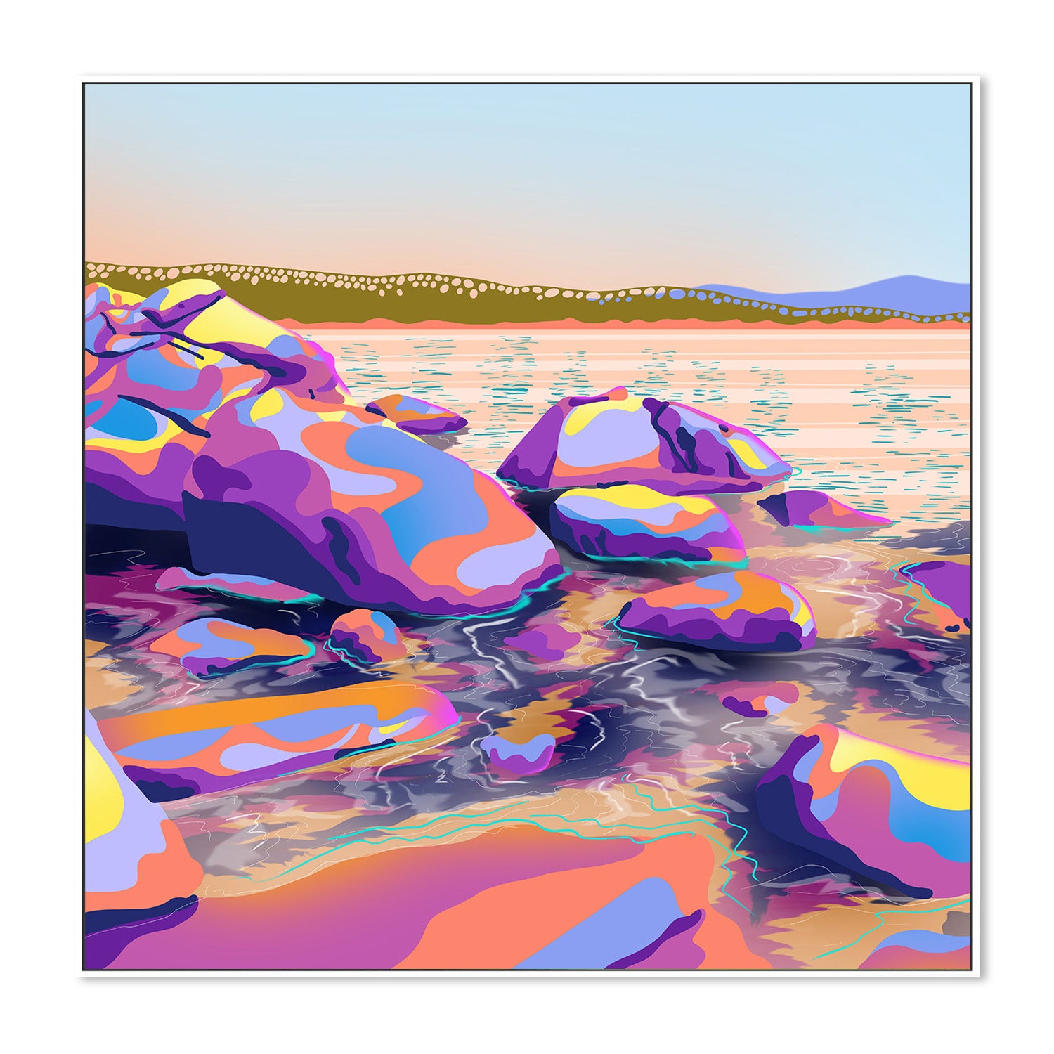 wall-art-print-canvas-poster-framed-Kelp , By Unratio-5