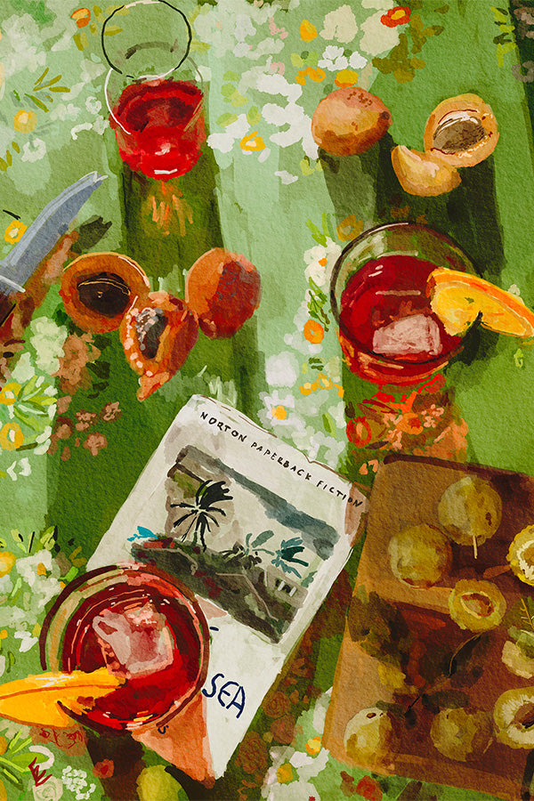 wall-art-print-canvas-poster-framed-Key west apricots-1