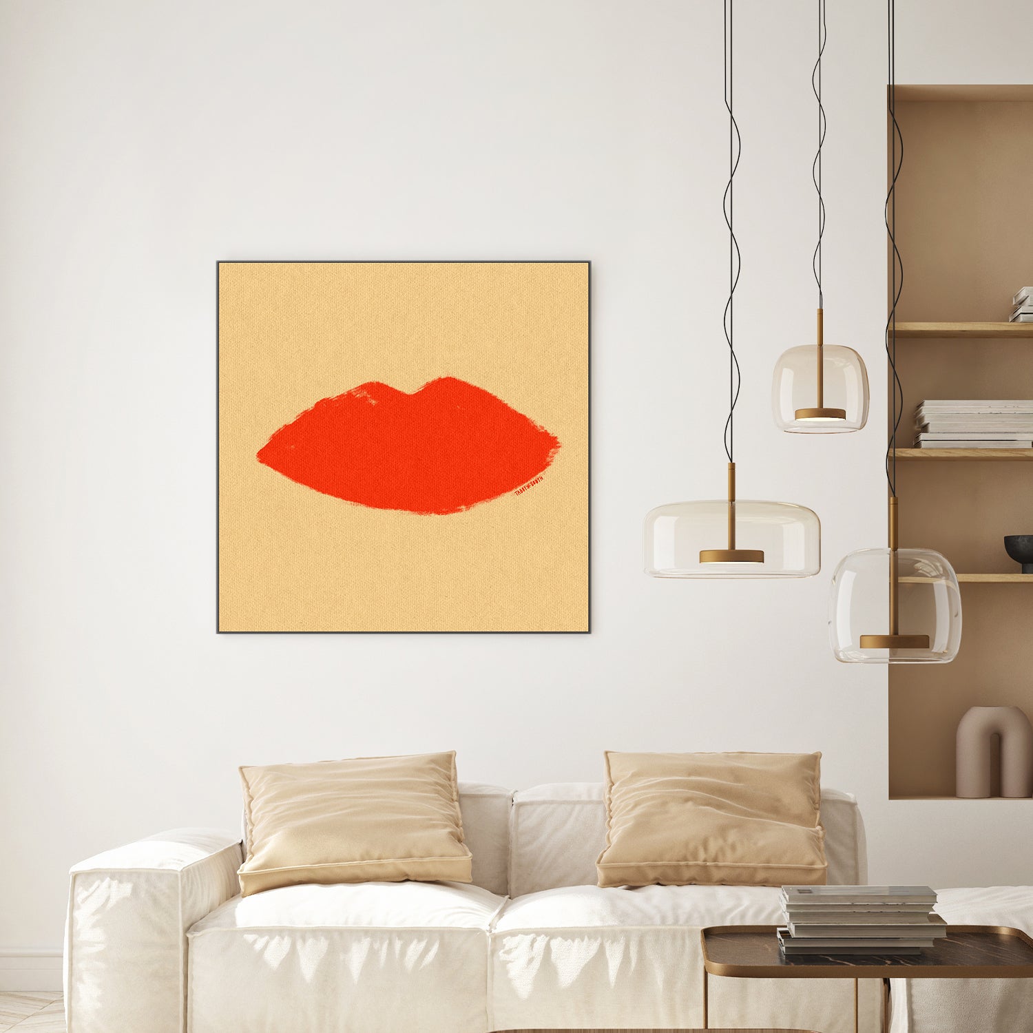 wall-art-print-canvas-poster-framed-Kiss Kiss-2