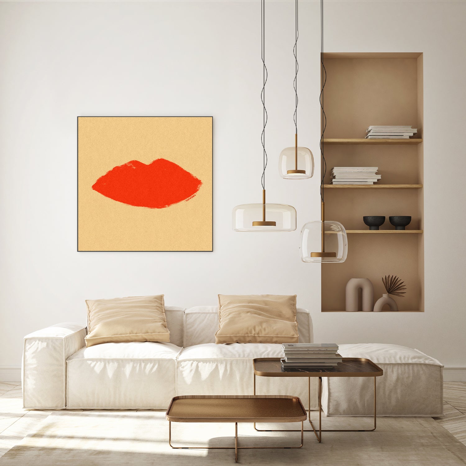 wall-art-print-canvas-poster-framed-Kiss Kiss-7