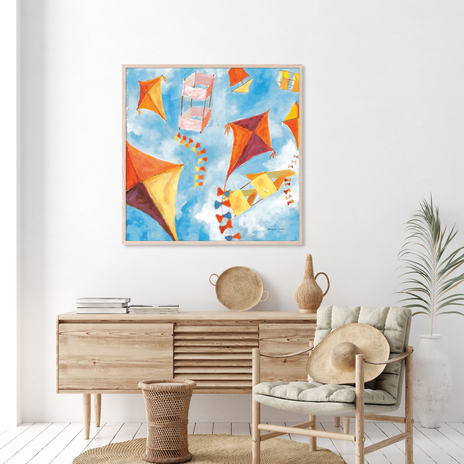 wall-art-print-canvas-poster-framed-Kites-8