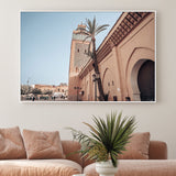wall-art-print-canvas-poster-framed-Kutubiyya Mosque, Marrakech, Morocco, Style A , By Josh Silver-2