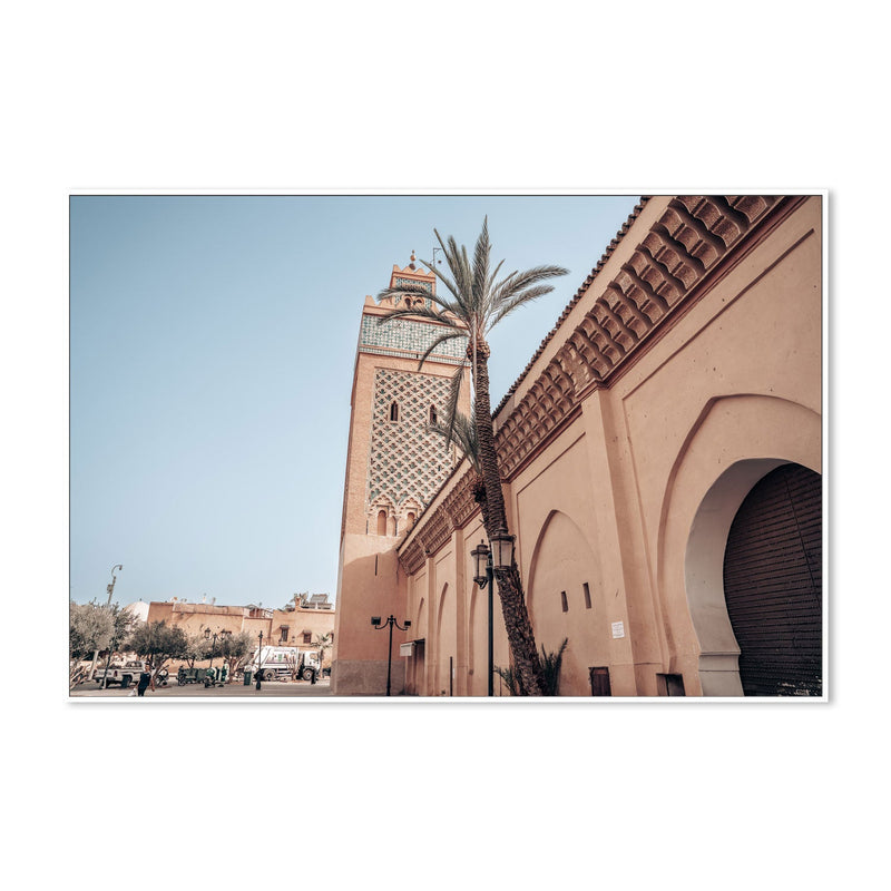 wall-art-print-canvas-poster-framed-Kutubiyya Mosque, Marrakech, Morocco, Style A , By Josh Silver-5